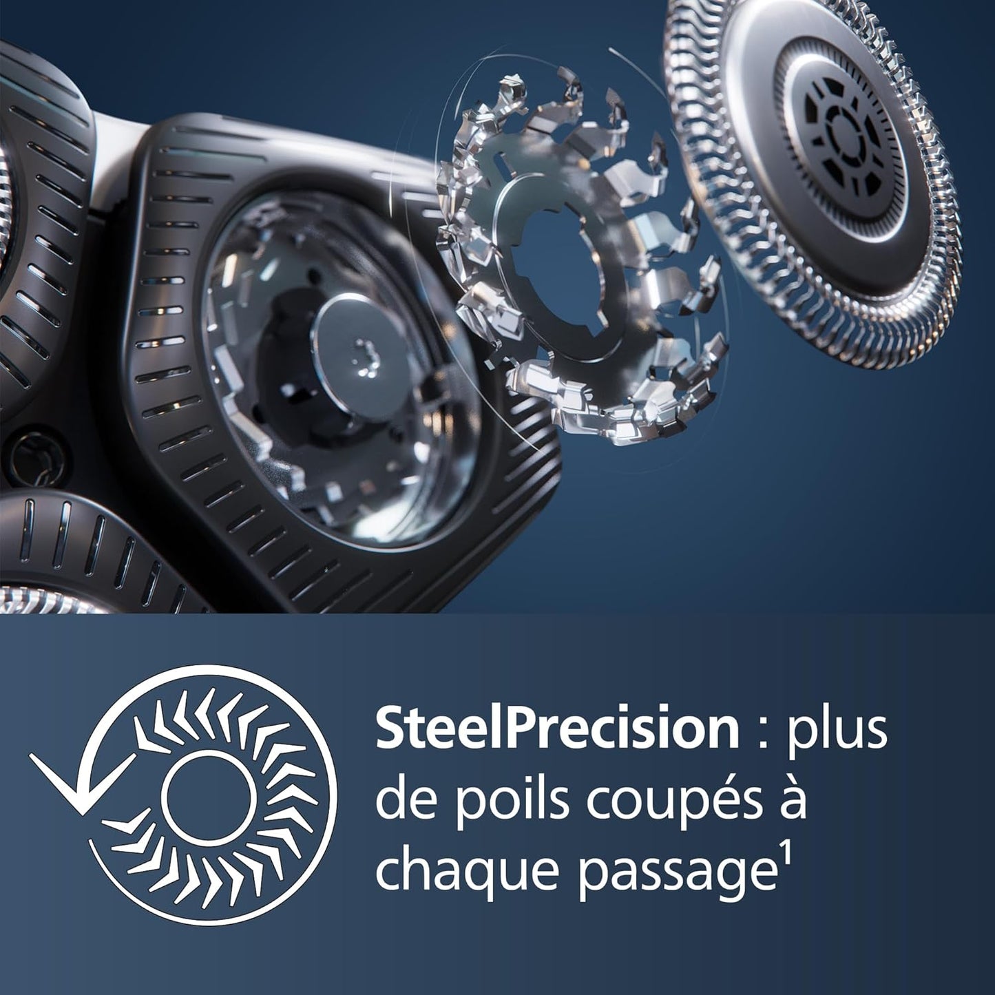 Philips Series 5000 S5887/13 – Rasoir électrique Wet & Dry