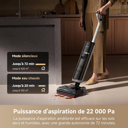 DREAME H15 Pro Heat – Aspirateur laveur intelligent nouvelle génération