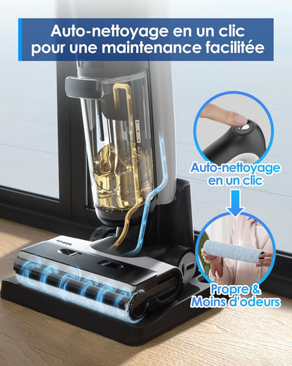 Aspirateur Laveur sans Fil Tineco FLOOR ONE S7 Series – Sec & Humide