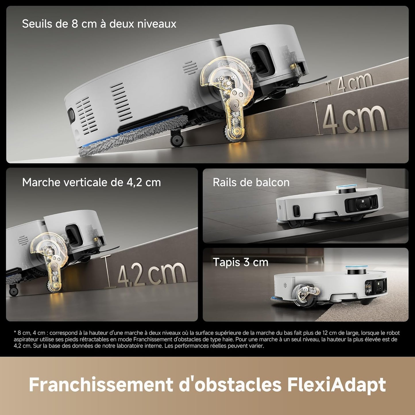 Dreame Matrix10 Ultra Robot Aspirateur Laveur