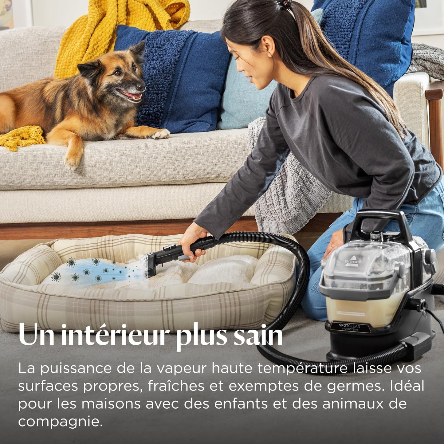Nettoyeur vapeur BISSELL SpotClean HydroSteam.