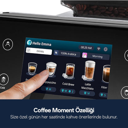 De’Longhi PrimaDonna Aromatic ECAM 630.75.TSM – Expresso broyeur automatique