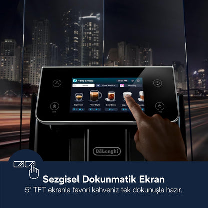 De’Longhi PrimaDonna Aromatic ECAM 630.75.TSM – Expresso broyeur automatique