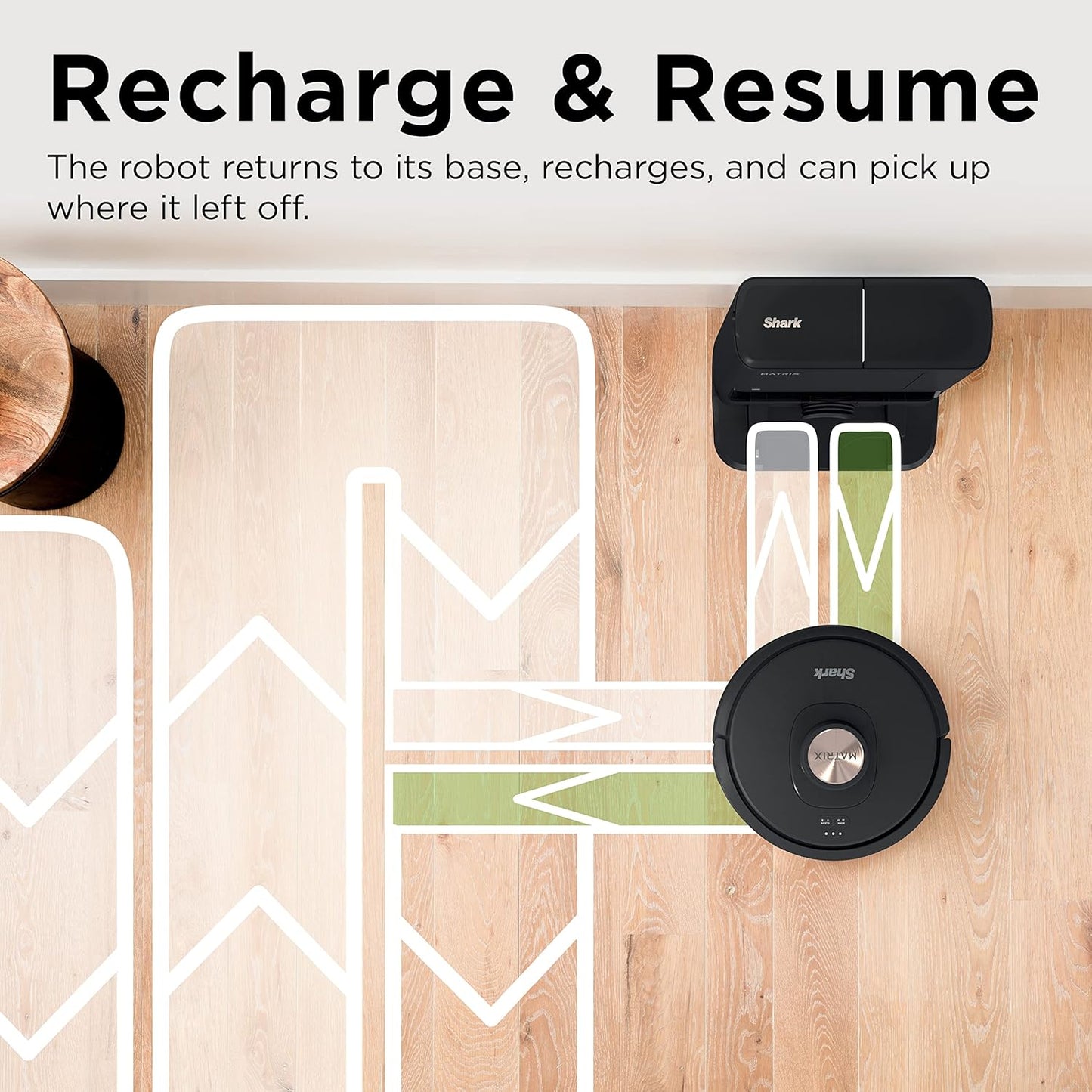 Robot aspirateur et laveur 2-en-1 Shark Matrix Plus RV2620WDEU