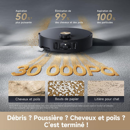 Dreame Aqua10 Roller – Aspirateur robot avec lavage AquaRoll et vidage automatique