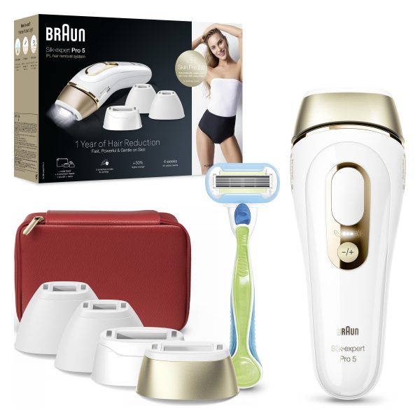 Braun Silk-expert Pro 5 PL5382 IPL – جهاز إزالة الشعر بالضوء النبضي