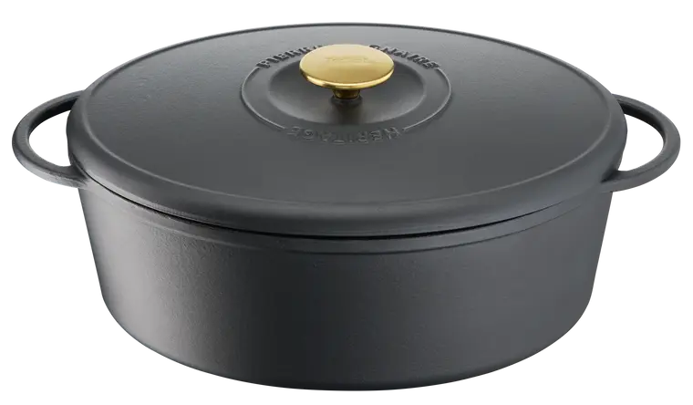 Tefal Pierre Gagnaire – Cocotte en fonte ovale 7,2 L