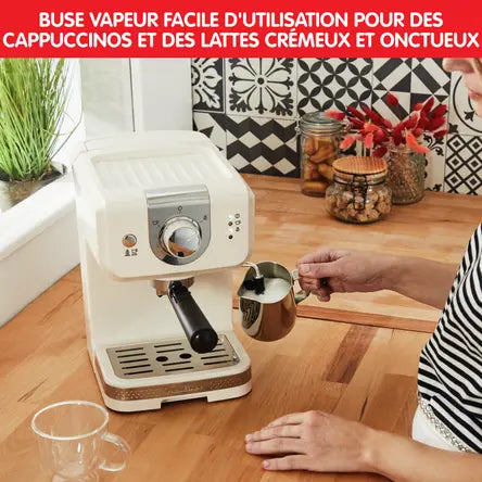 Cafetière Moulinex Soleil expresso à pompe.