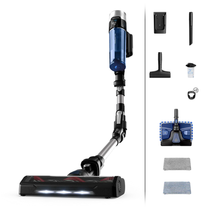 X-Force FleX 9.60, Aspirateur balai laveur sans fil, Multifonction, Modèle Aqua
