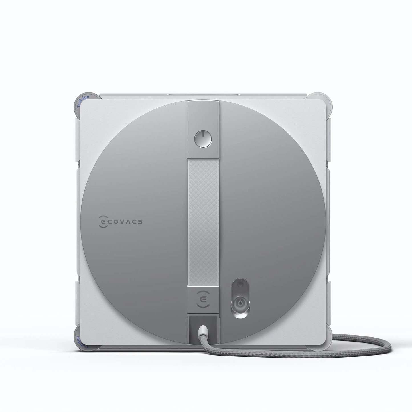 ECOVACS WINBOT W3 OMNI Robot Nettoyeur de Vitres avec Station, Lavage Automatique des Tampons, Nettoyage Intelligent Jusqu’aux Bords, Pulvérisation à 3 Jets, Contrôle via Application