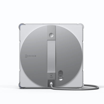 ECOVACS WINBOT W3 OMNI Robot Nettoyeur de Vitres avec Station, Lavage Automatique des Tampons, Nettoyage Intelligent Jusqu’aux Bords, Pulvérisation à 3 Jets, Contrôle via Application