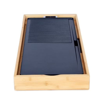 Plancha électrique Bambou COSYLIFE  67 x 30 cm, 2200 W