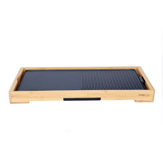 Plancha électrique Bambou COSYLIFE  67 x 30 cm, 2200 W