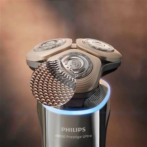Philips i9000 Prestige Ultra XP9402/31 Rasoir électrique 100 % étanche avec SkinIQ Pro