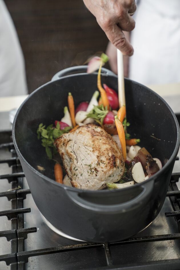Tefal Pierre Gagnaire – Cocotte en fonte ovale 7,2 L
