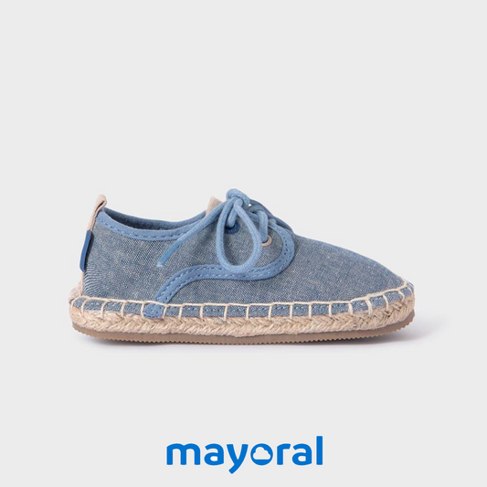 Espadrilles MAYORAL à lacets garçon blue