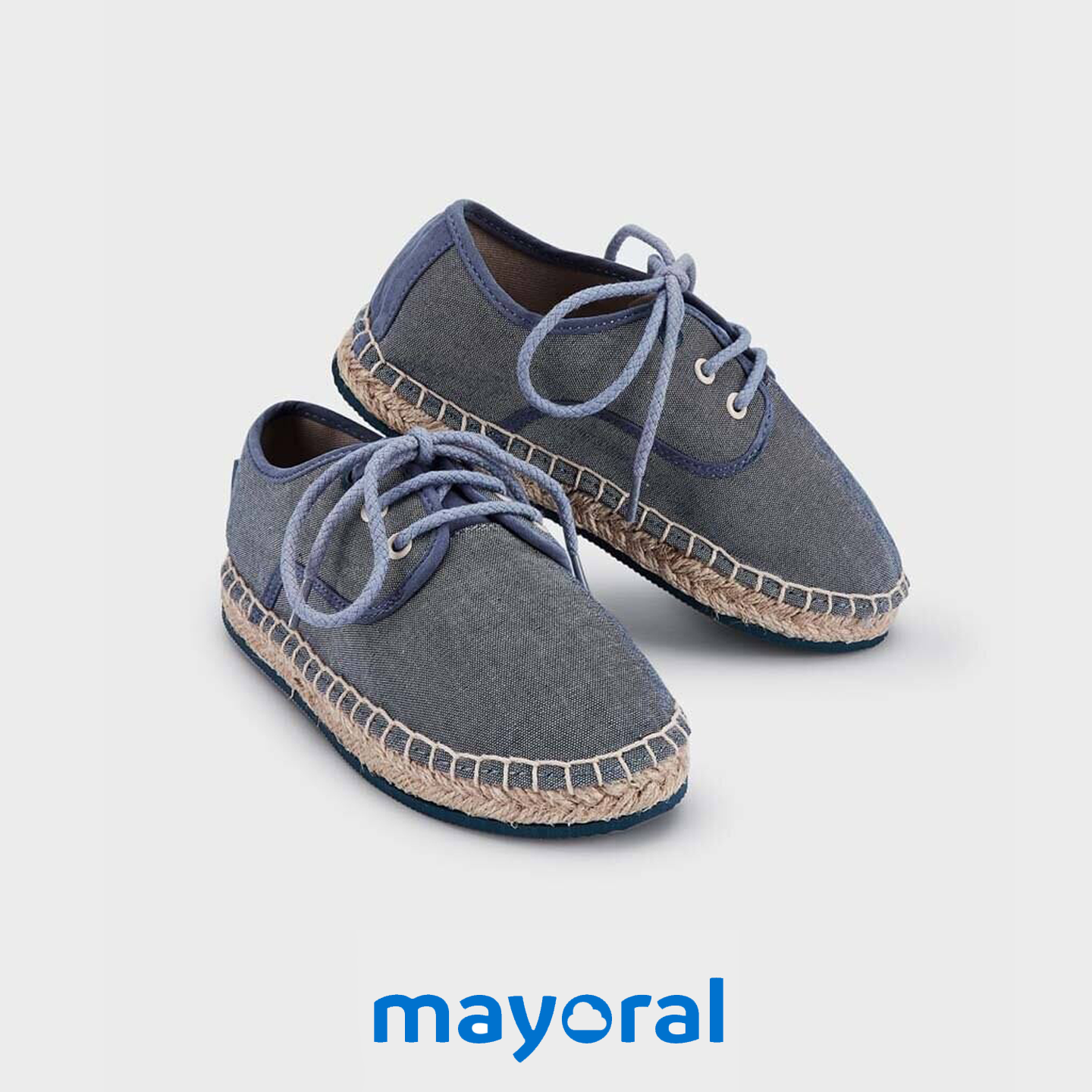 Espadrilles MAYORAL à lacets garçon beige