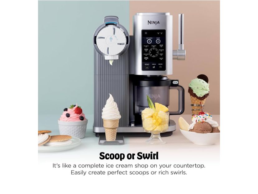 Ninja cream scoop & Swil