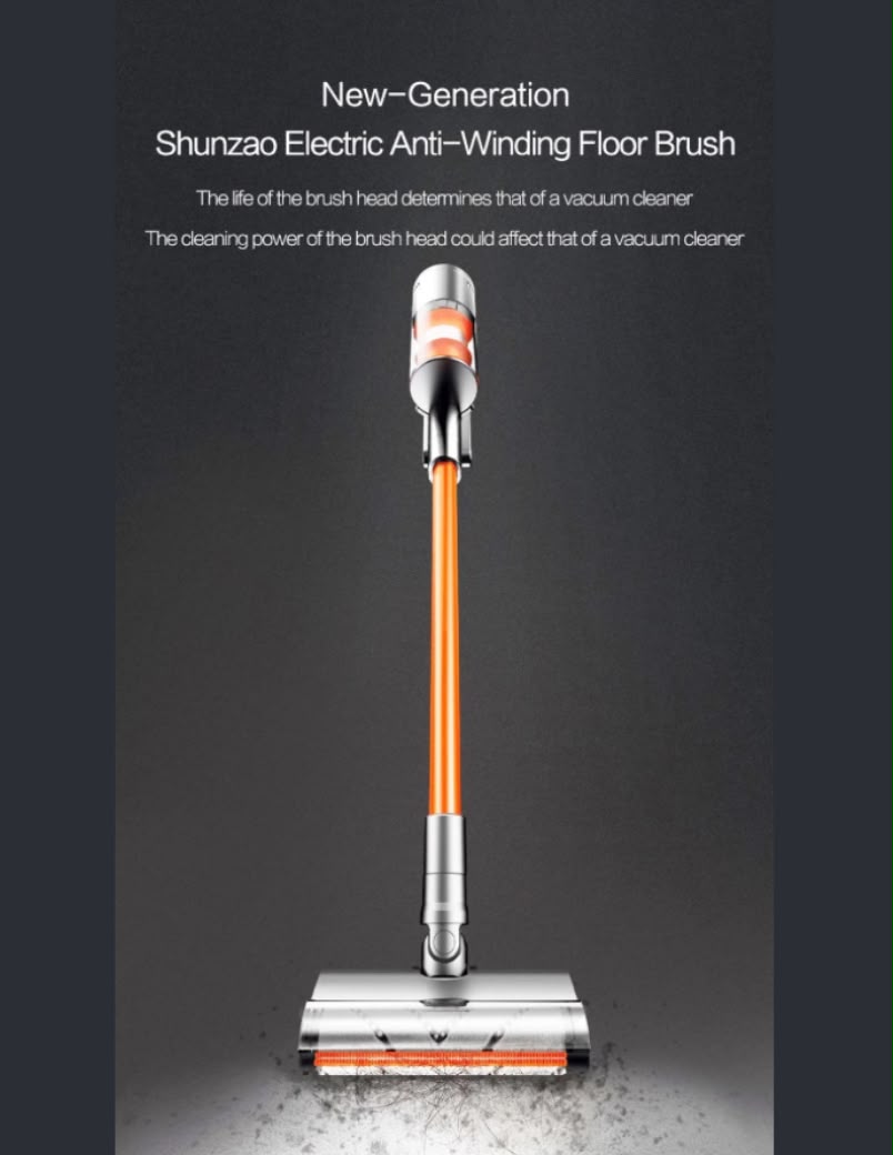 l'aspirateur balai sans fil Shunzao Z11 Max