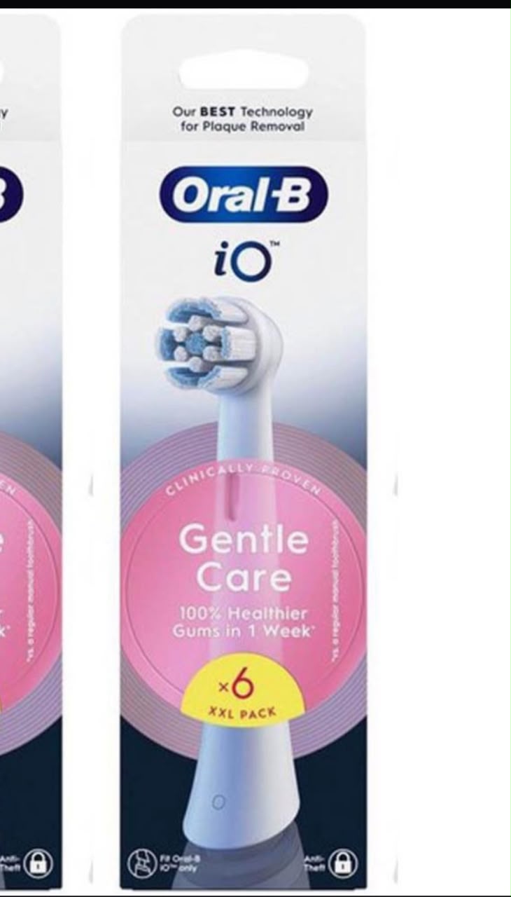 Le pack Oral-B iO Gentle Care (Format XXL - 6 unités)