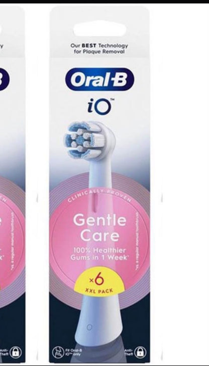 Le pack Oral-B iO Gentle Care (Format XXL - 6 unités)