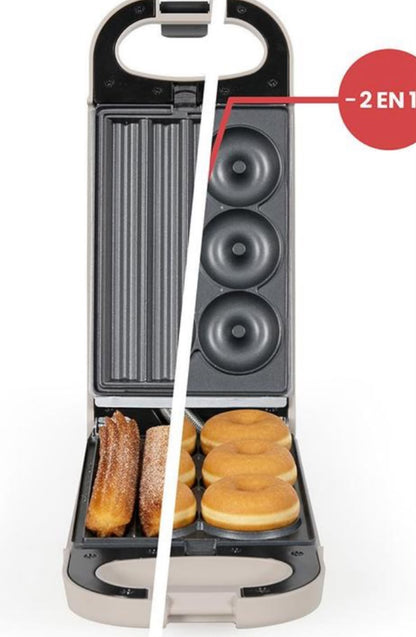 livoo appareil 2 en 1 churros et donuts