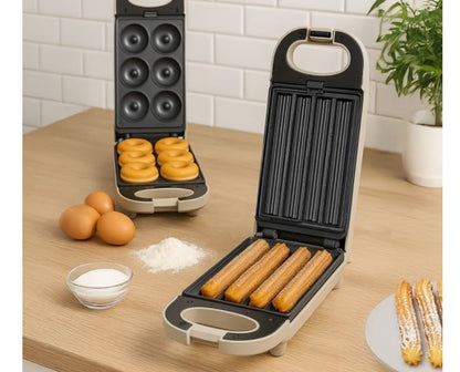 livoo appareil 2 en 1 churros et donuts