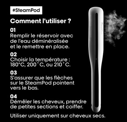 Le SteamPod 4 Noir
