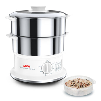 Cuiseur SEB a vapeur inox