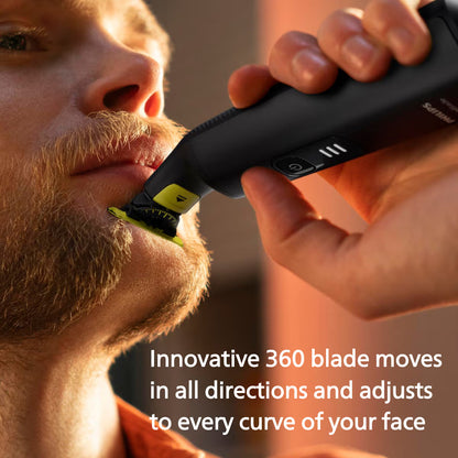 Tondeuse homme Philips QP6542/15 One Blade Pro 360 Visage + Corps