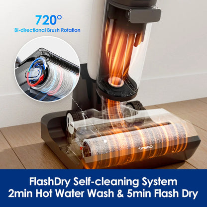 Tineco FLOOR ONE S7 FlashDry Smart Aspirateur laveur Sec et Humide