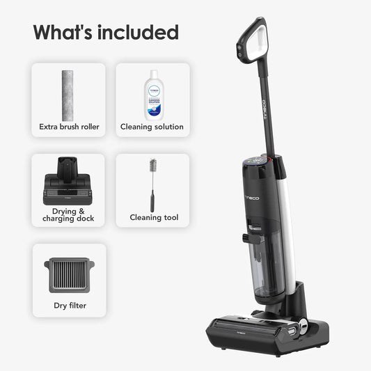 Tineco FLOOR ONE S7 FlashDry Smart Aspirateur laveur Sec et Humide