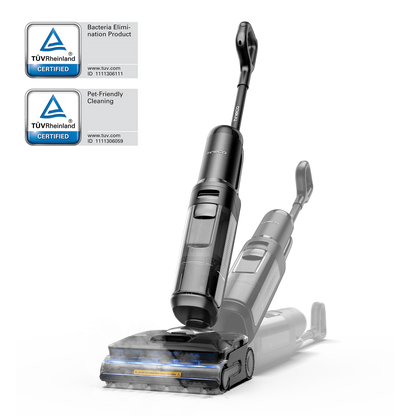 Tineco FLOOR ONE S7 Stretch Steam Aspirateur Balai Vapeur Sans Fil Tout-en-Un