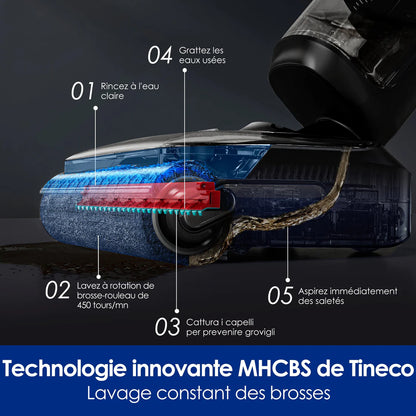 Aspirateur Tineco Floor ONE S7 Stretch Sec et Humide