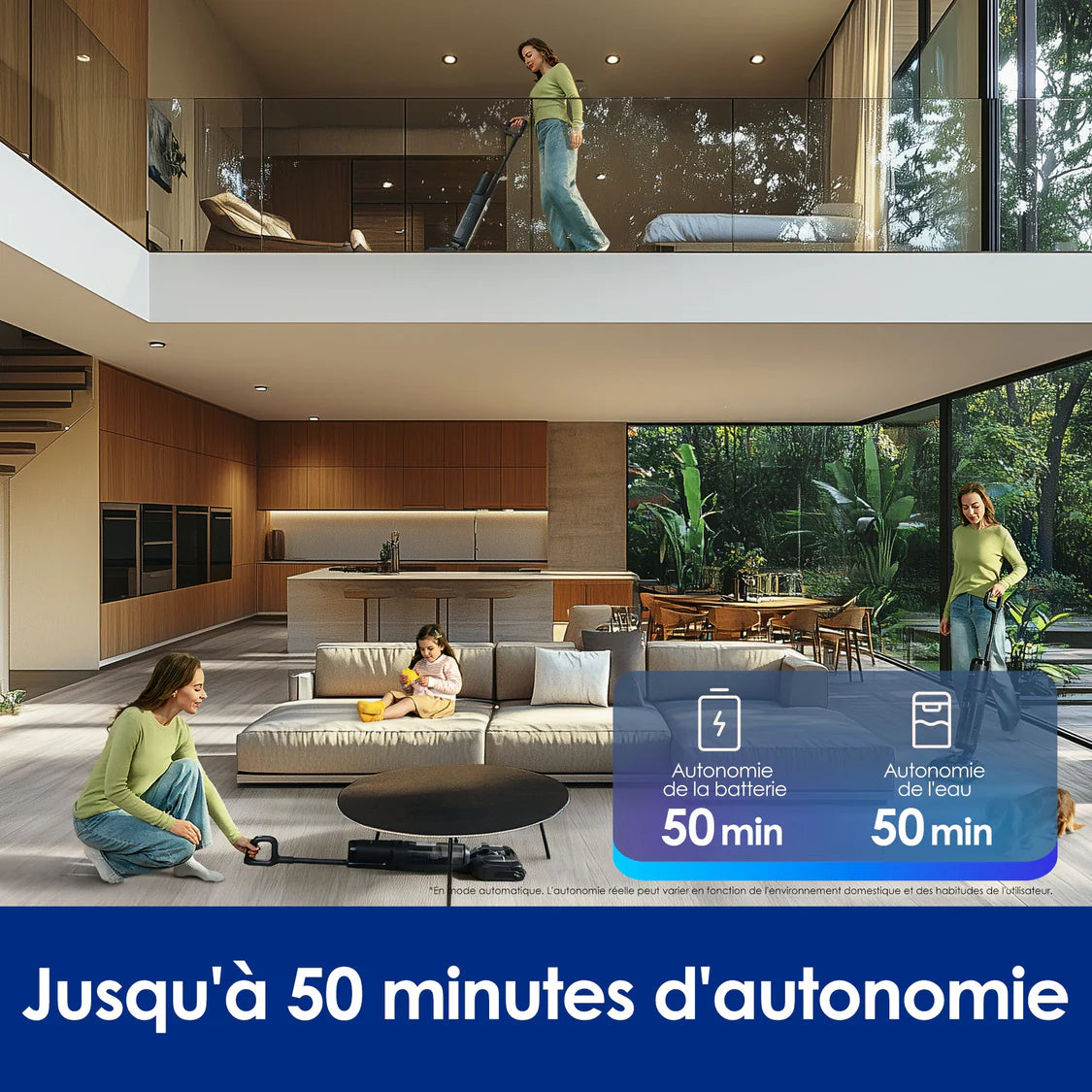 Aspirateur Tineco Floor ONE S7 Stretch Sec et Humide