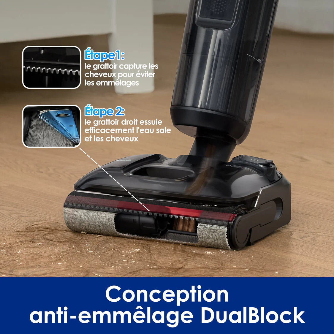 Aspirateur Tineco Floor ONE S7 Stretch Sec et Humide
