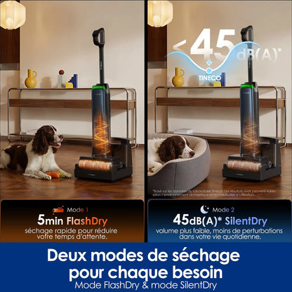 Tineco Floor One STATION S9 Artist Aspirateur Laveur Sans Fil